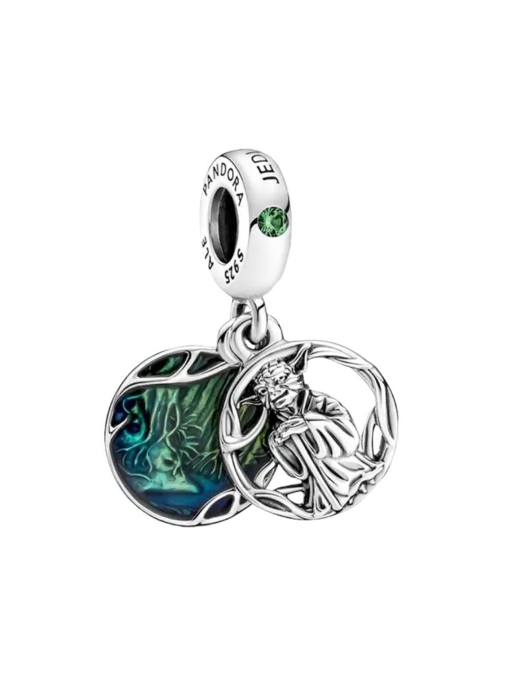 New Pandora Star Wars Yoda Jedi Master Dangle Charm